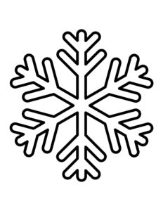 FREE Printable Snowflake Patterns (Large and Small Snowflakes ...