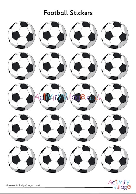 printable soccer stickers