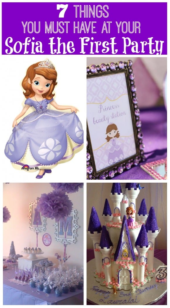 7 Things You Must Have at Your Sofia the First Party! | Catch My Party
