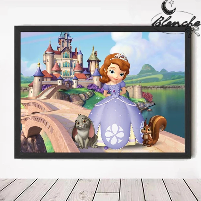 Cartoon Disney Little Princess Sofia The First Diamond Painting ...