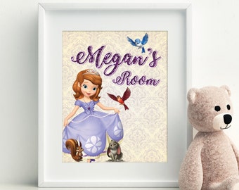 printable sofia the first photo booth props
