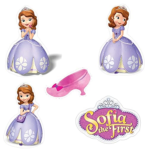 Pretty UR Party Sofia The First Theme Paper Cutouts for Birthday Parties,  Disney Sofia Supplies décor, Sofia Birthday Party Decoration, Cutouts for  ...