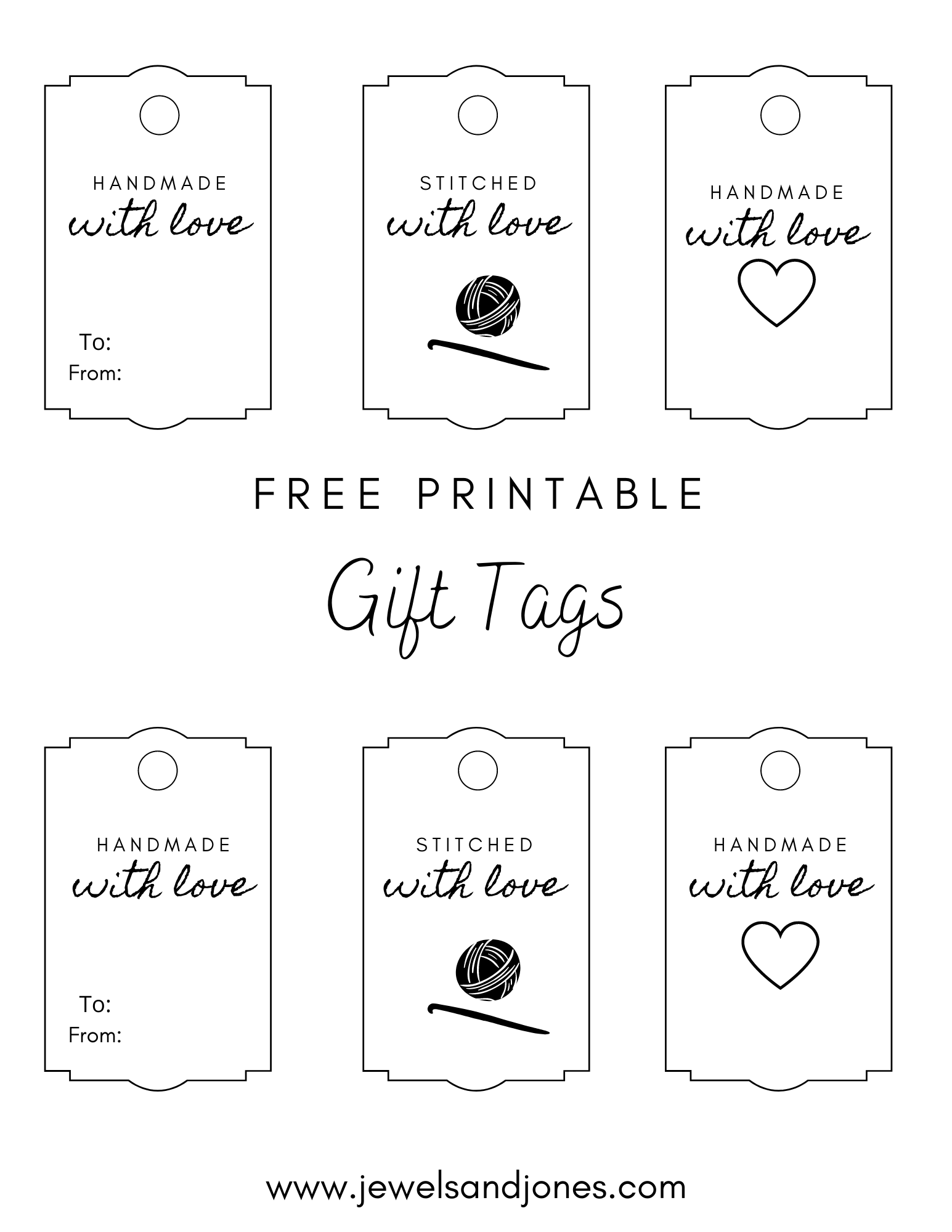 printable souvenir tags