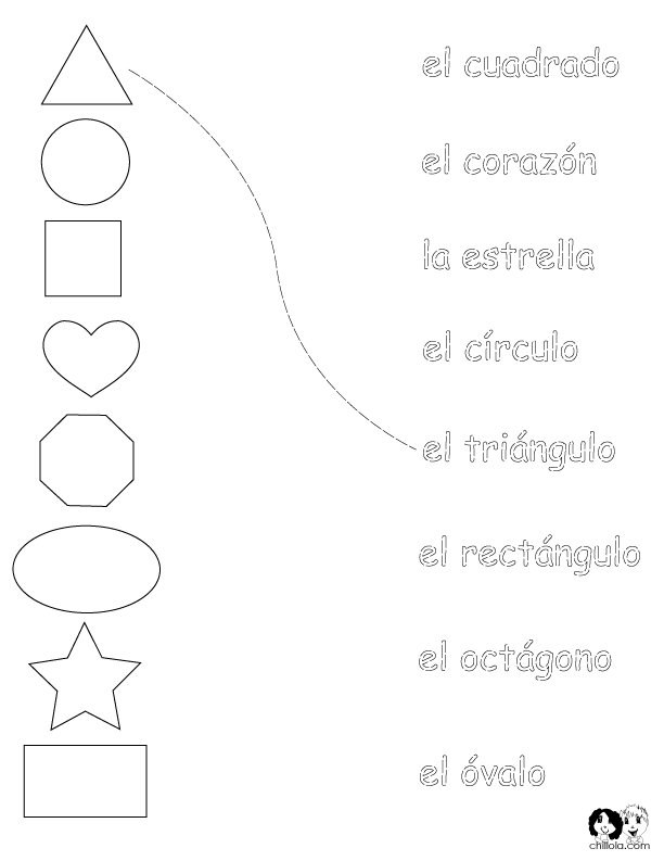 printable spanish worksheet for kids