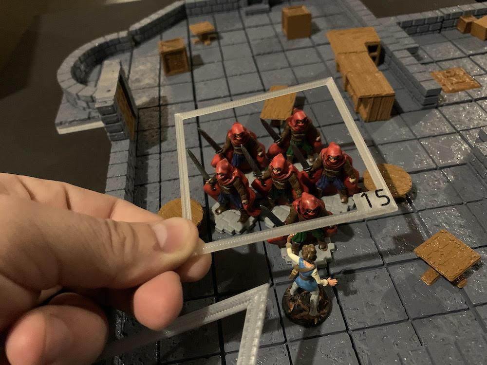 OC] Easy-to-print 3D printable spell templates : r/DnD