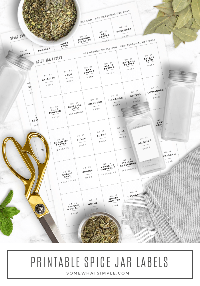 printable spice jar labels free