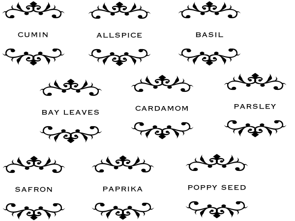 printable spice jar labels free