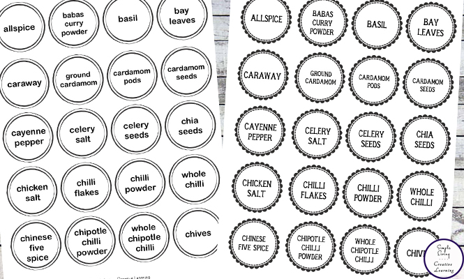 diy-spice-labels-simple-living-creative-learning-worksheets-library for Printable Spice Labels Pdf Free Download DIY Spice Labels - Simple Living. Creative Learning - Worksheets Library for Printable Spice Labels Pdf Free Download