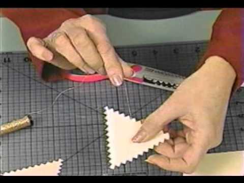 Spirelli tree card using Fiskars tools