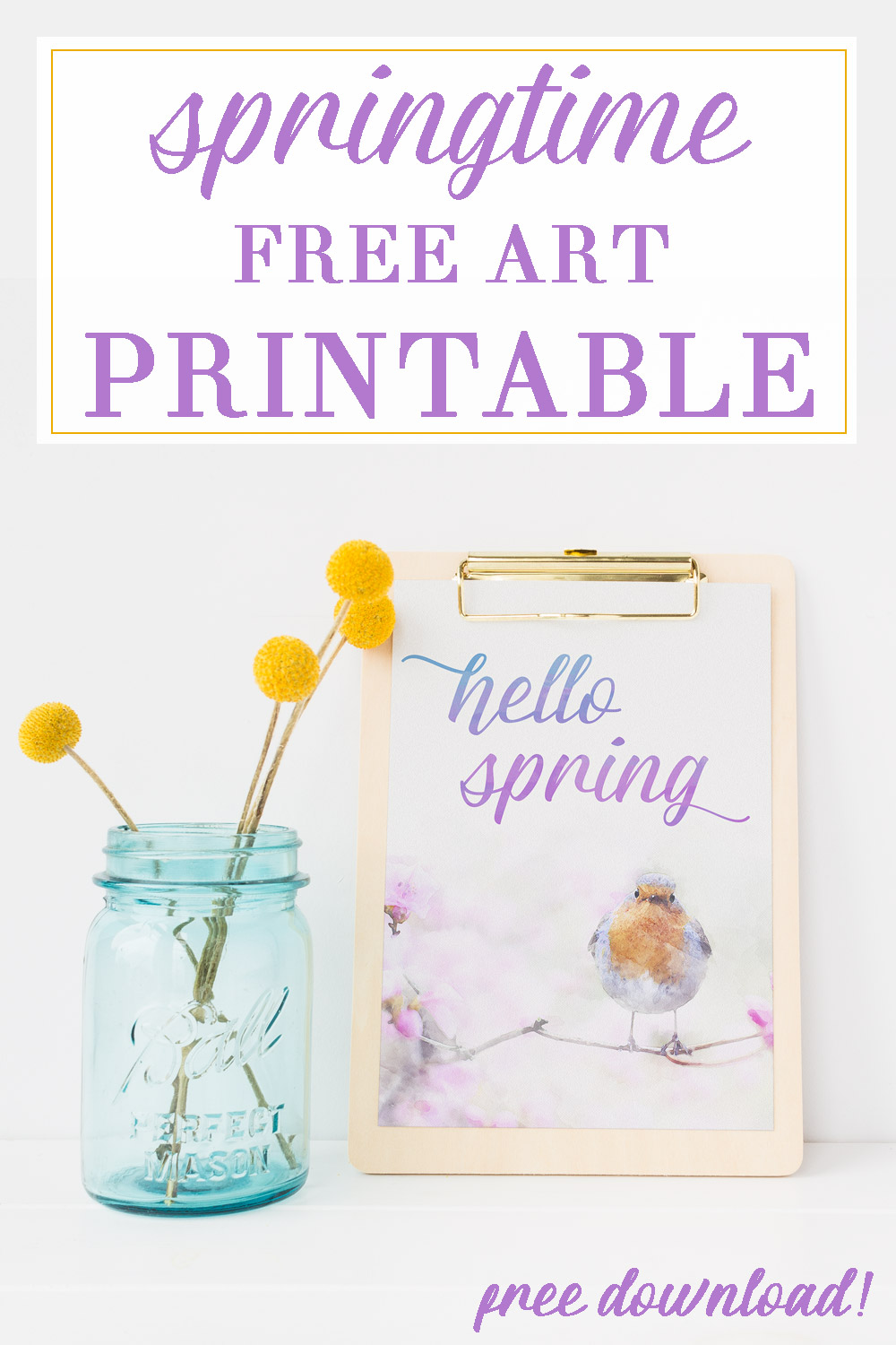 Free printable spring art, Download Free printable spring art png ...