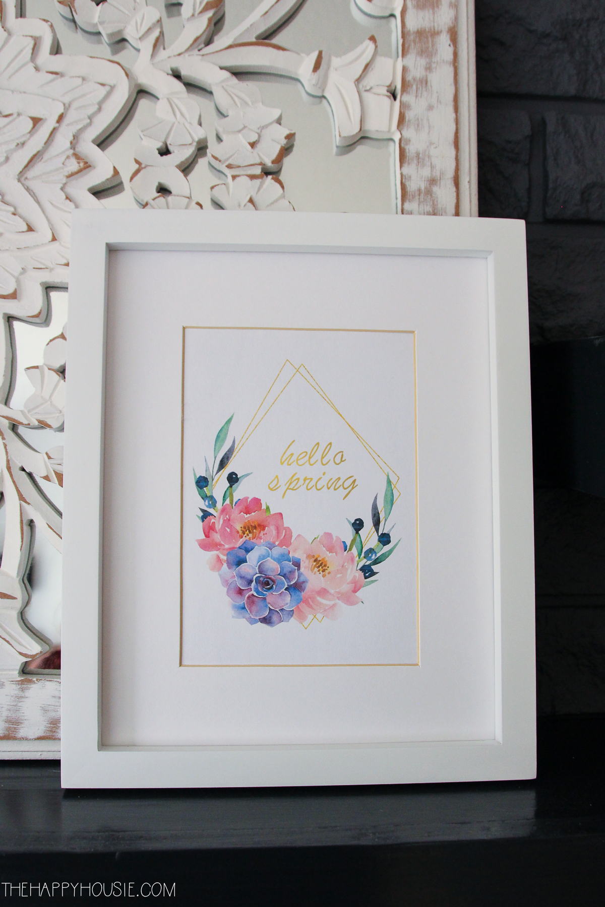 Free Printable Art for Spring | The Happy Housie