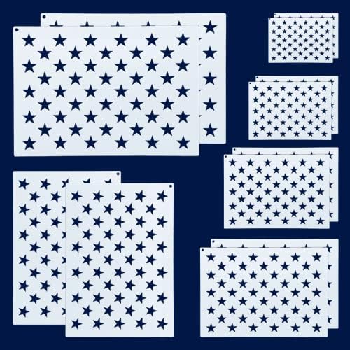 printable star stencil for american flag