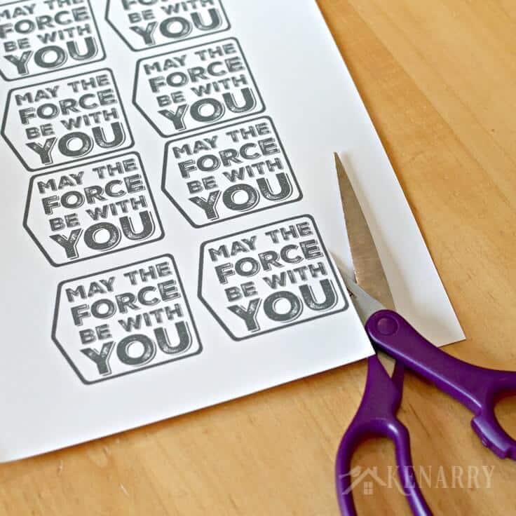 printable star wars gift tags