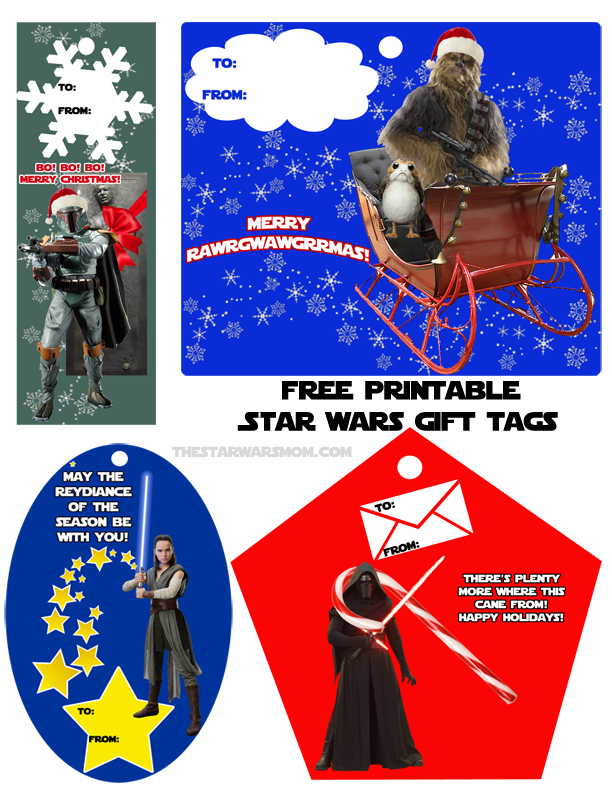 printable star wars gift tags
