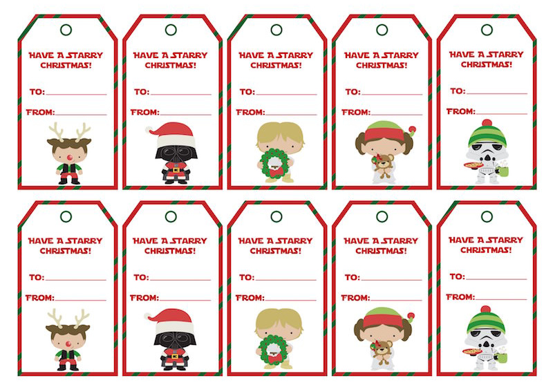 Star Wars Christmas Printables = Best Holiday Ever - Mod Podge Rocks