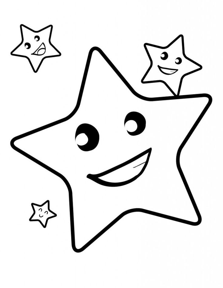 Free Printable Star Coloring Pages For Kids