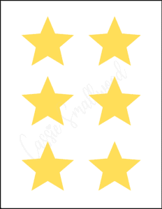 46 Printable Star Templates (Tons Of Different Sizes) - Cassie ...