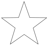 Star Patterns and Templates (Stencils and Clip Art Designs) - DIY ...