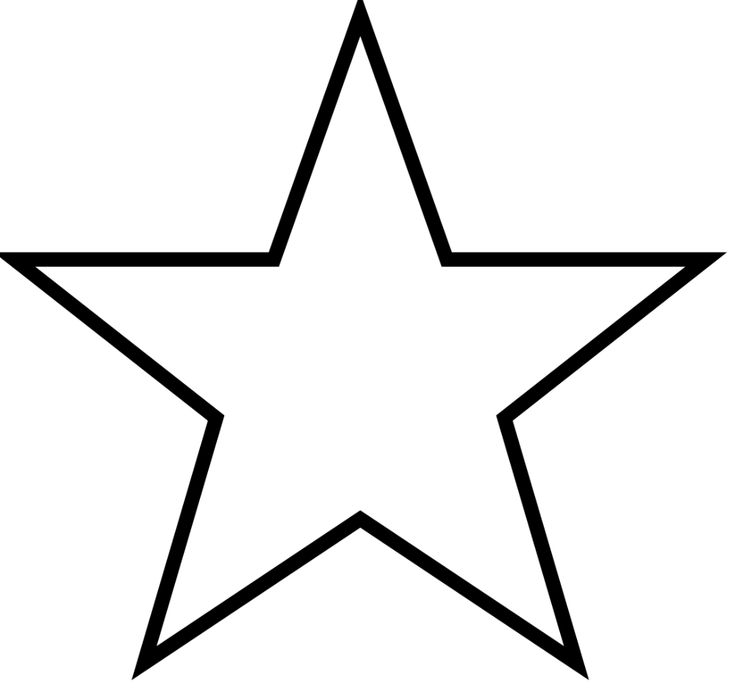 printable stars template