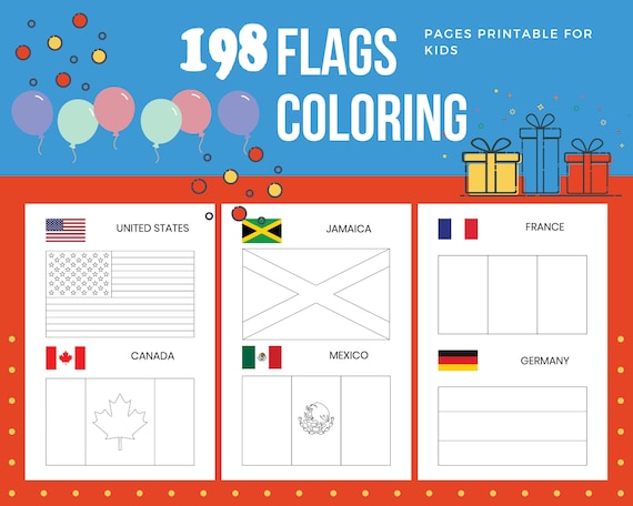 printable state flags in color