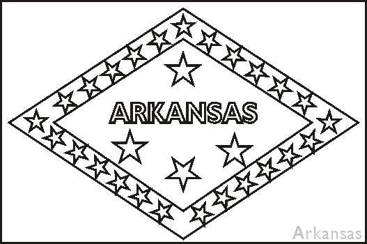 printable state flags to color