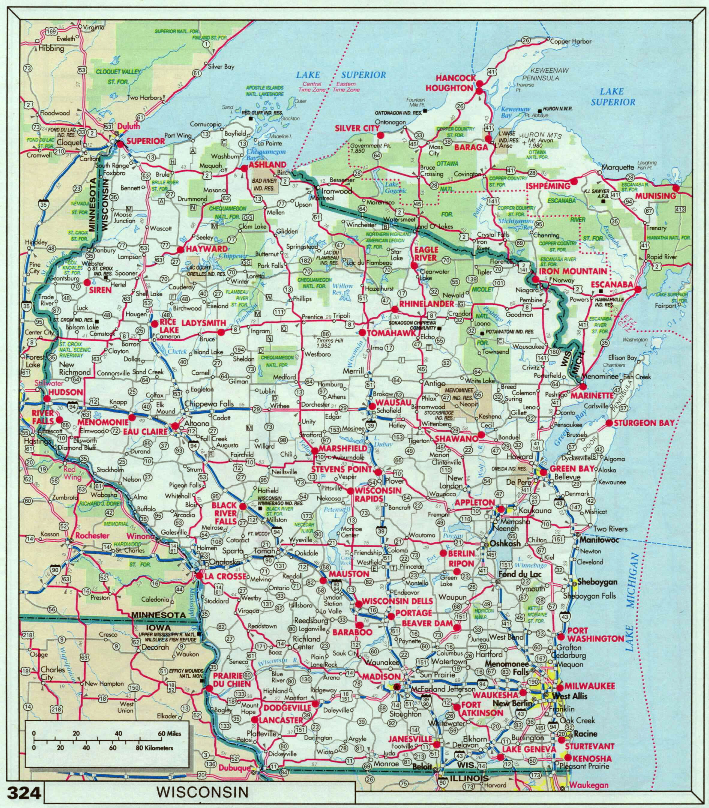 printable state road maps usa
