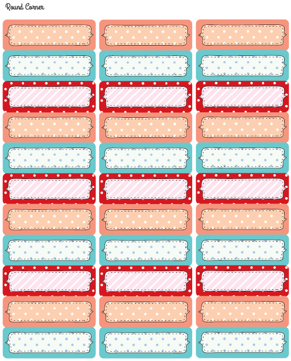Free Stationery and Multi-purpose Labels | Free printable labels ...