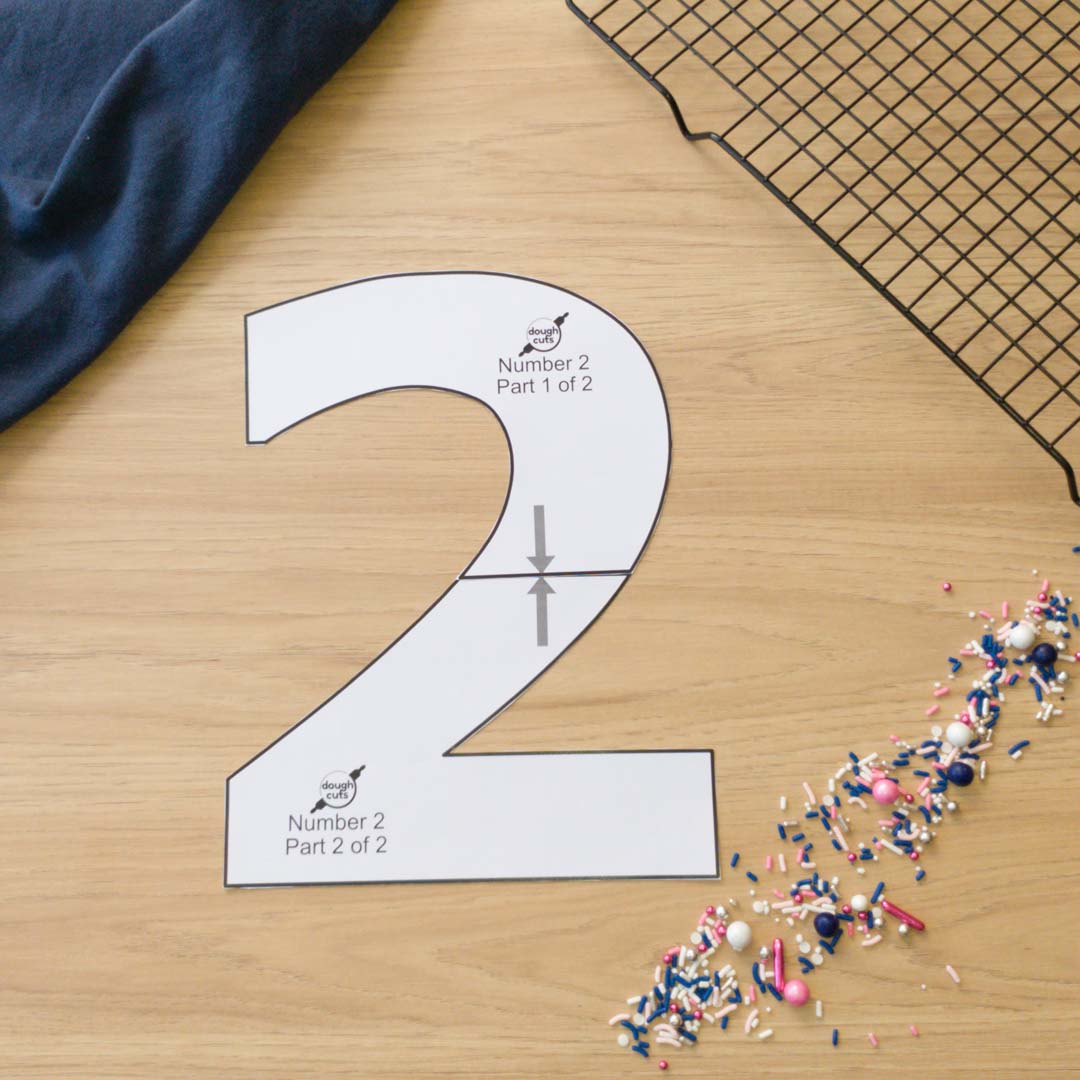printable stencil numbers templates