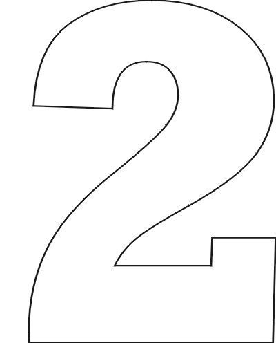 printable stencil numbers templates