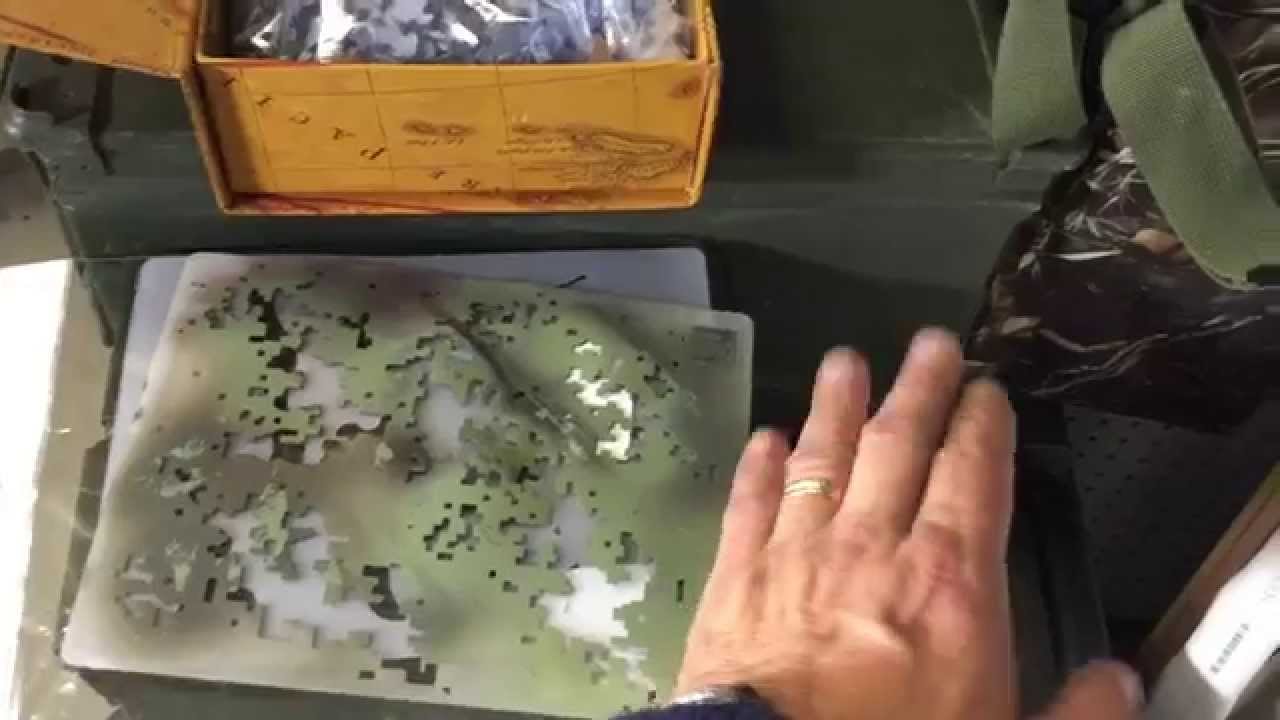 Spray Through Camo Stencils - Paint Stencils Acid Tactical®