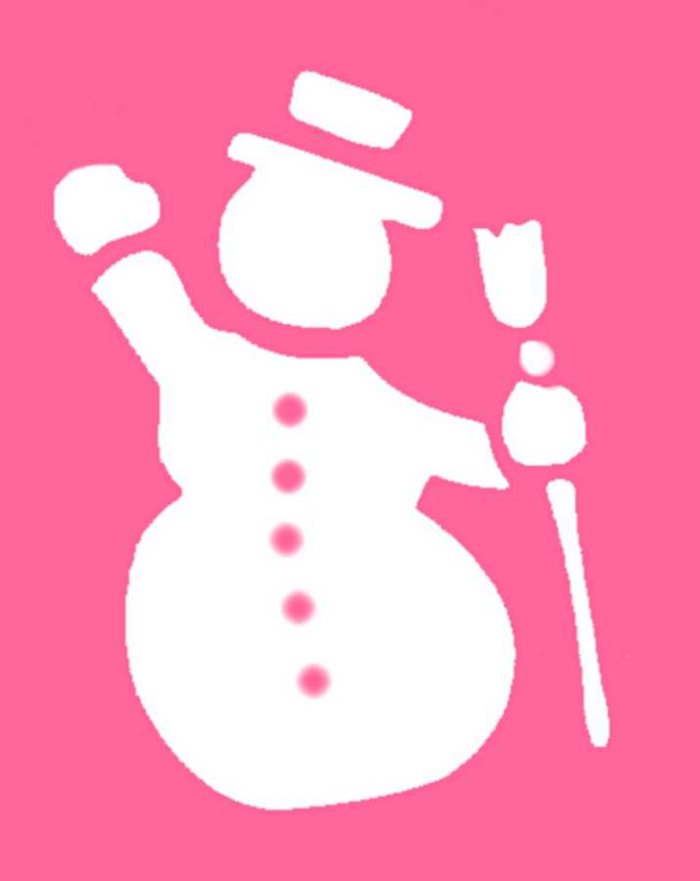 Free Christmas stencils - Advent craft ideas for children to cut ...