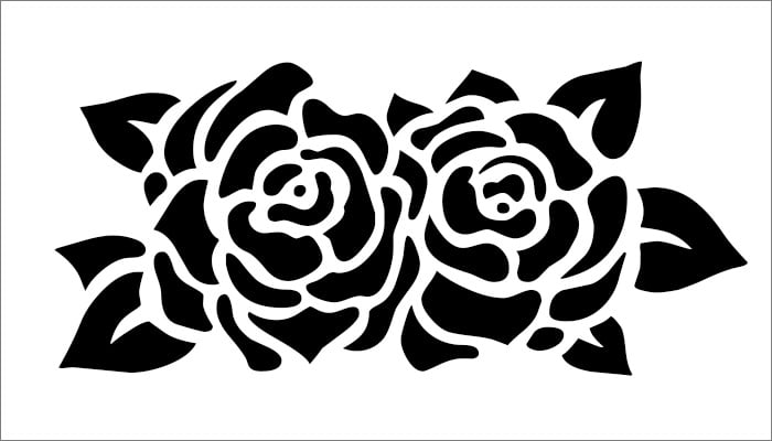 printable stencils for flowers