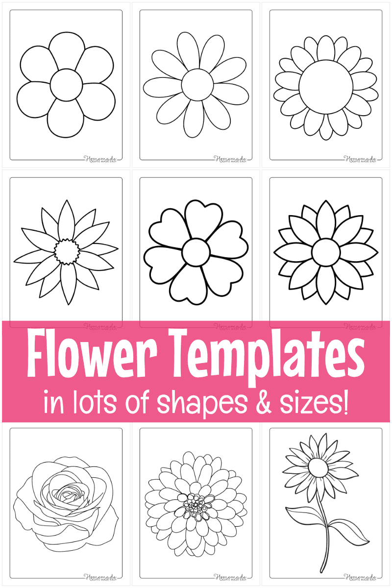 Free Printable Stencils For Flowers Download Free Printable Stencils 