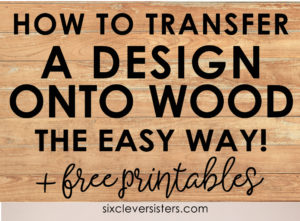 printable stencils for wood signs