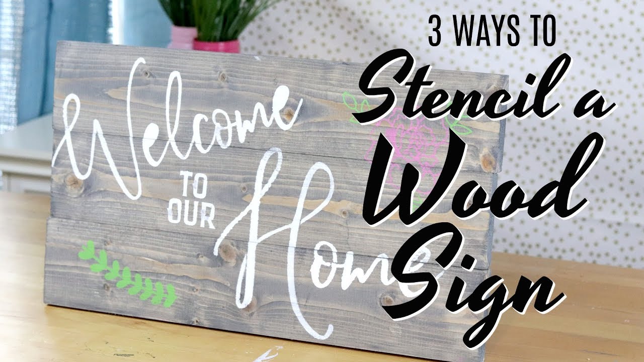 printable stencils for wood signs
