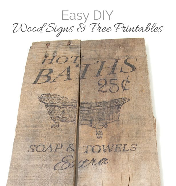printable stencils for wood signs