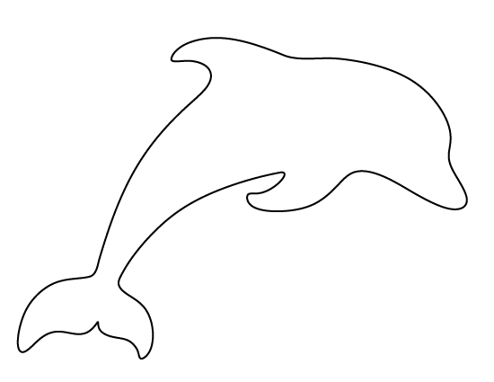 printable stencils of dolphins