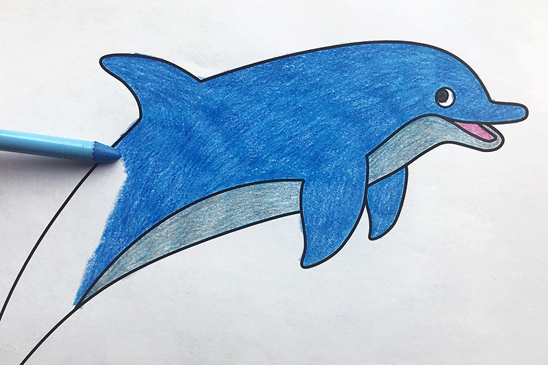 printable stencils of dolphins