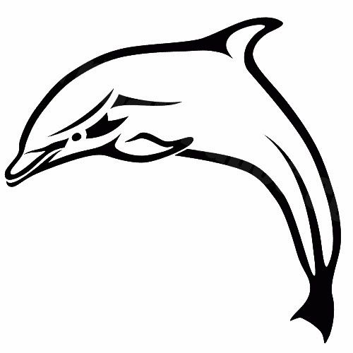 printable stencils of dolphins