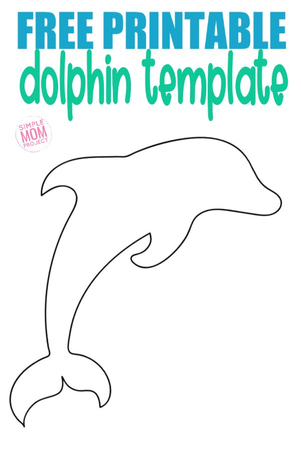 printable stencils of dolphins