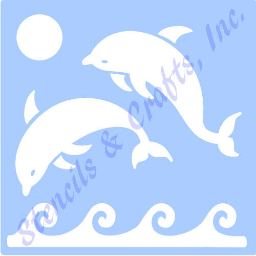 printable stencils of dolphins