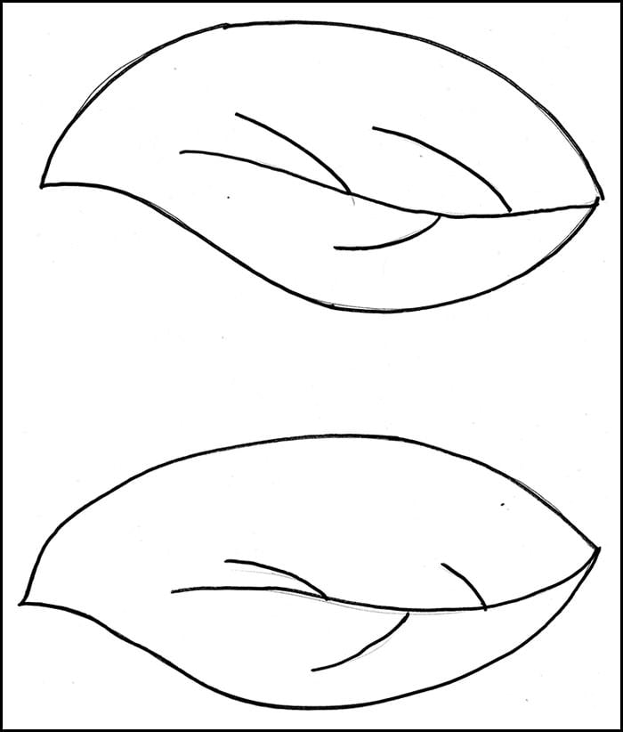 printable stencils of leaves