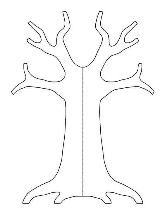 printable stencils of trees