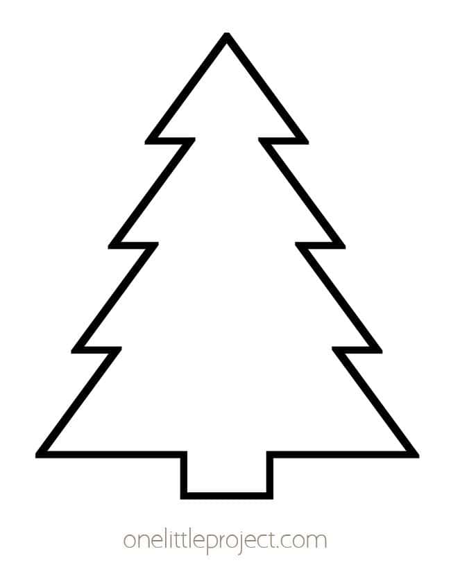 printable stencils of trees