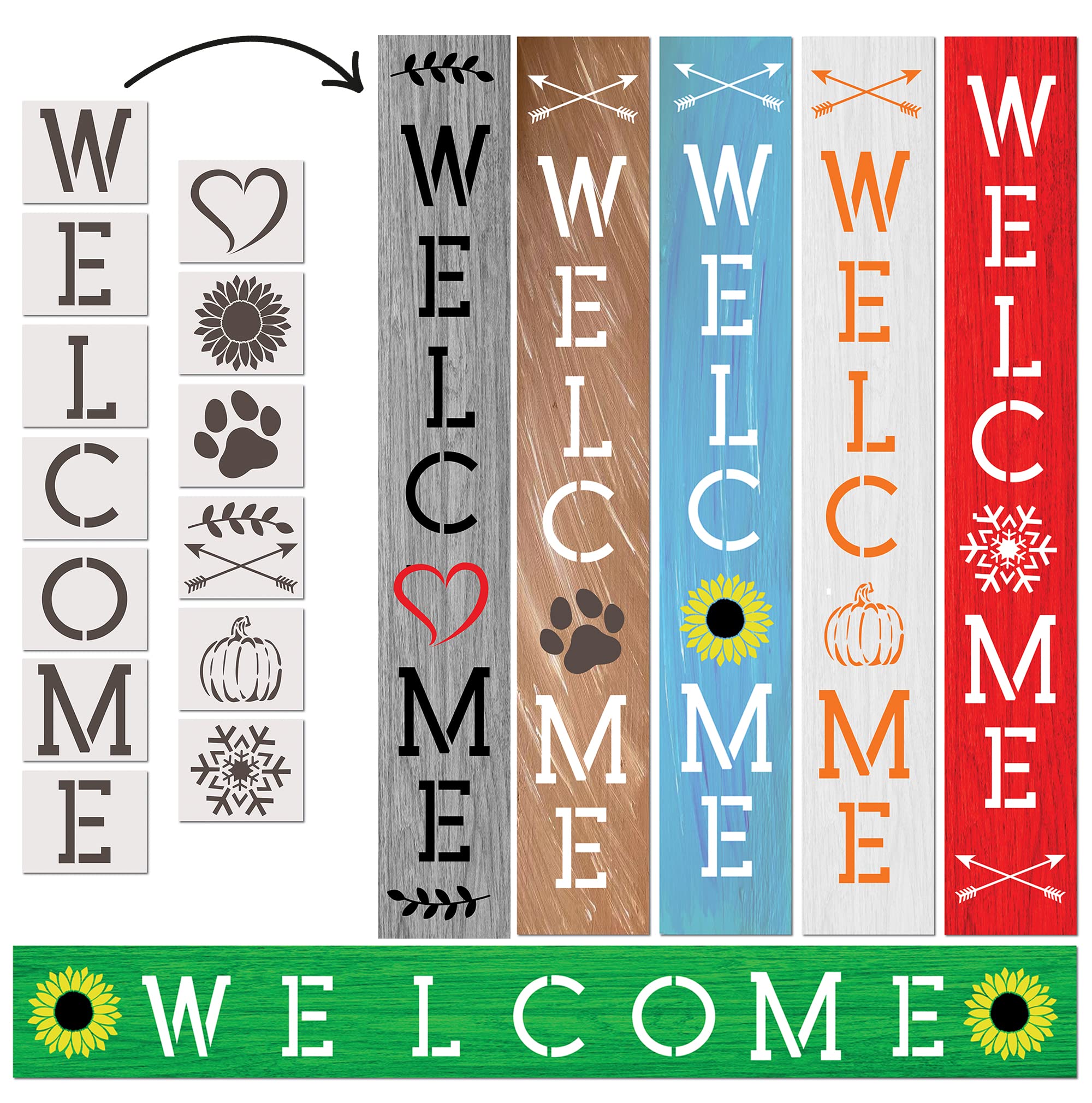 Amazon Welcome Stencil Extra Large Stencils For Painting On Amazon welcome stencil extra large stencils for painting on