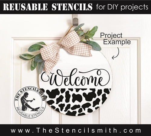 printable stencils welcome