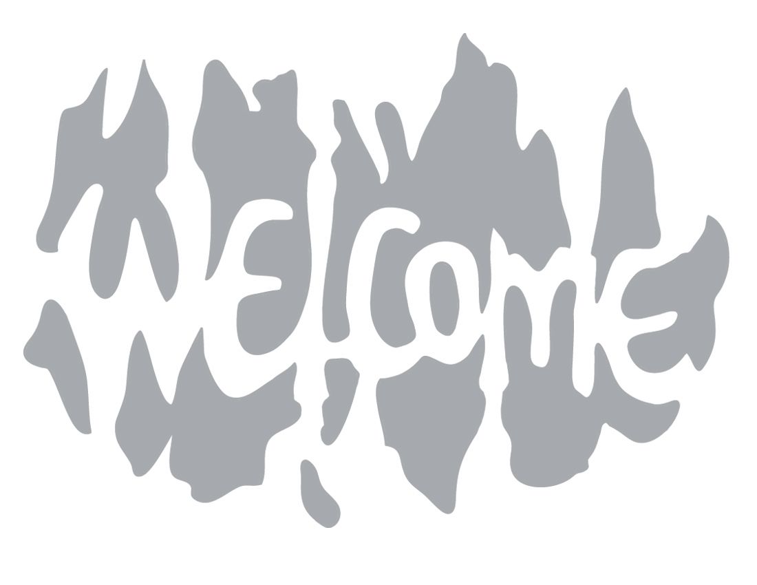 Printable Welcome Stencil