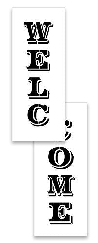printable stencils welcome