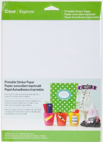 Cricut Waterproof Sticker Set - 6 Sheets for Durable &  Vibrant Decals