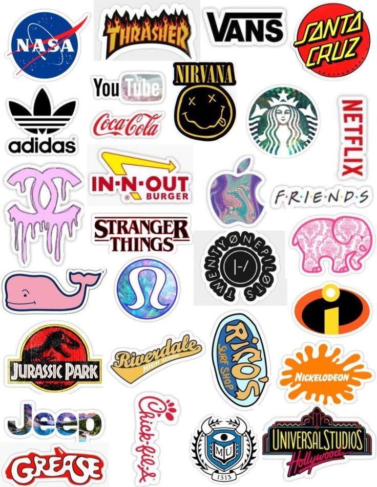 printable stickers for laptop